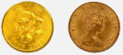 1982 年或以後的一毫硬幣