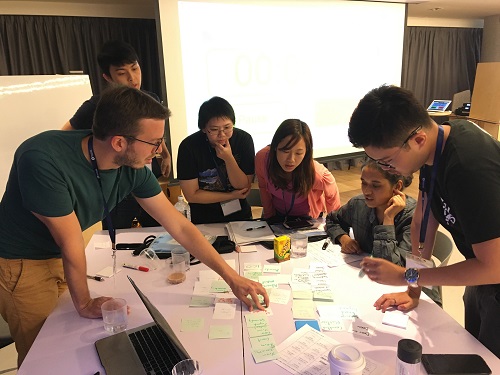 At the inaugural startup bootcamp organised by the MIT Hong Kong Innovation Node, known as the MIT Entrepreneurship and FinTech Integrator, students rack their brains to come up with innovative and practical startup plans.