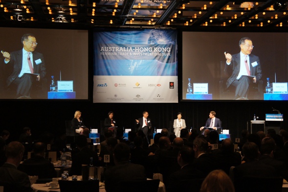 The Third Hong Kong-Australia RMB Trade and Investment Dialogue attracts over 160 representatives from financial institutions, funds managers and corporates in Australia