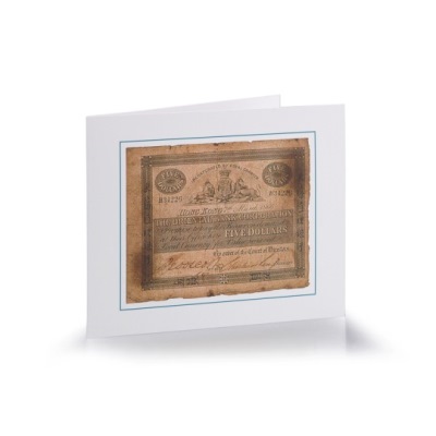 1866 Oriental Bank Corporation’s five-dollar note