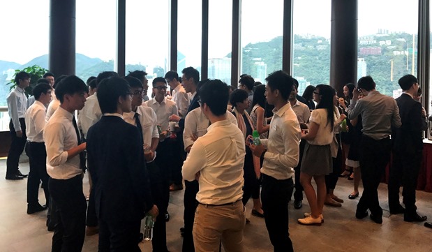 Over 60 students gather at the FCAS induction day, marking the official commencement of their trainings and internships.