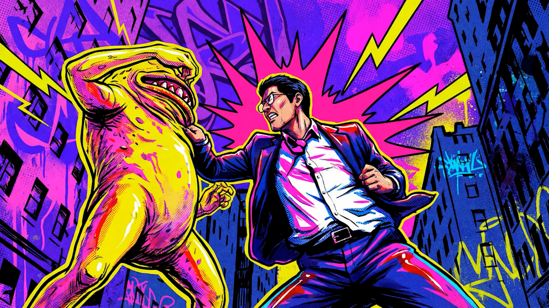 The HKMA utilises artificial intelligence technology to introduce a new anti-fraud music video. It is based on the concept of Kung Fu (martial arts) game and features Mr Arthur Yuen, Deputy Chief Executive of HKMA, who faces off against the original fraudster character “Lachachu” (despicable banana in Cantonese) in a battle between good and evil.