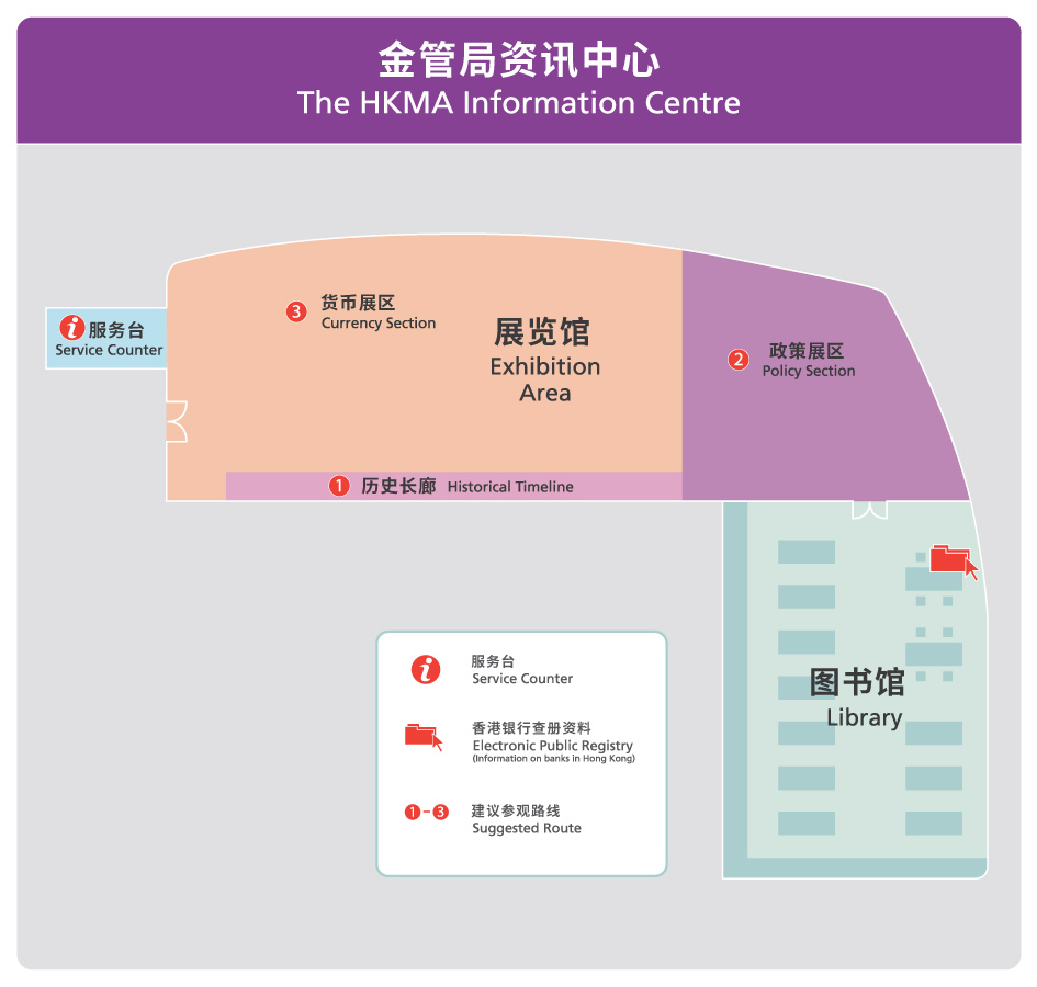 金管局资讯中心平面图